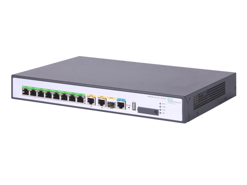 HPE MSR958 Routeur connecté Gigabit Ethernet Gris