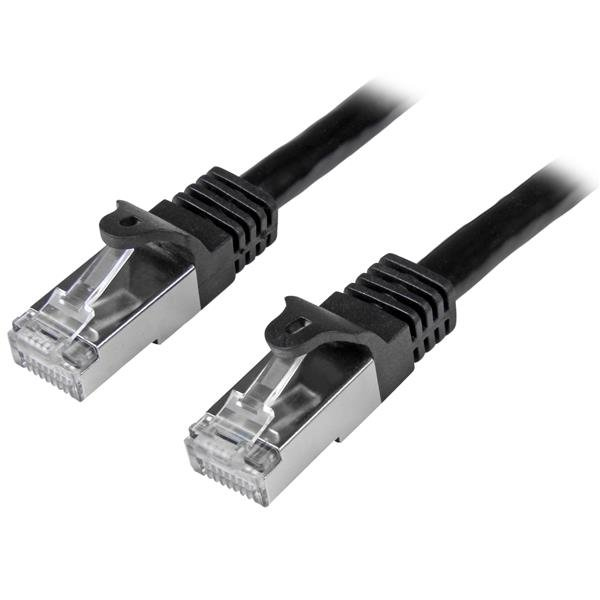 StarTech.com N6SPAT5MBK câble de réseau Noir 5 m Cat6 SF/UTP (S-FTP) StarTech.com N6SPAT5MBK câble de réseau Noir 5 m Cat6 SF/UTP (S-FTP)