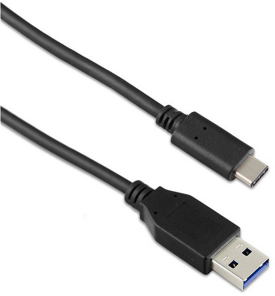 Targus ACC926EU câble USB 1 m 3.2 Gen 2 (3.1 Gen 2) USB C USB A Noir