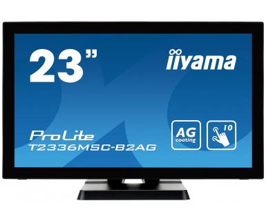 iiyama ProLite T2336MSC-B2AG moniteur à écran tactile 58,4 cm (23") 1920 x 1080 pixels Plusieurs pressions Noir