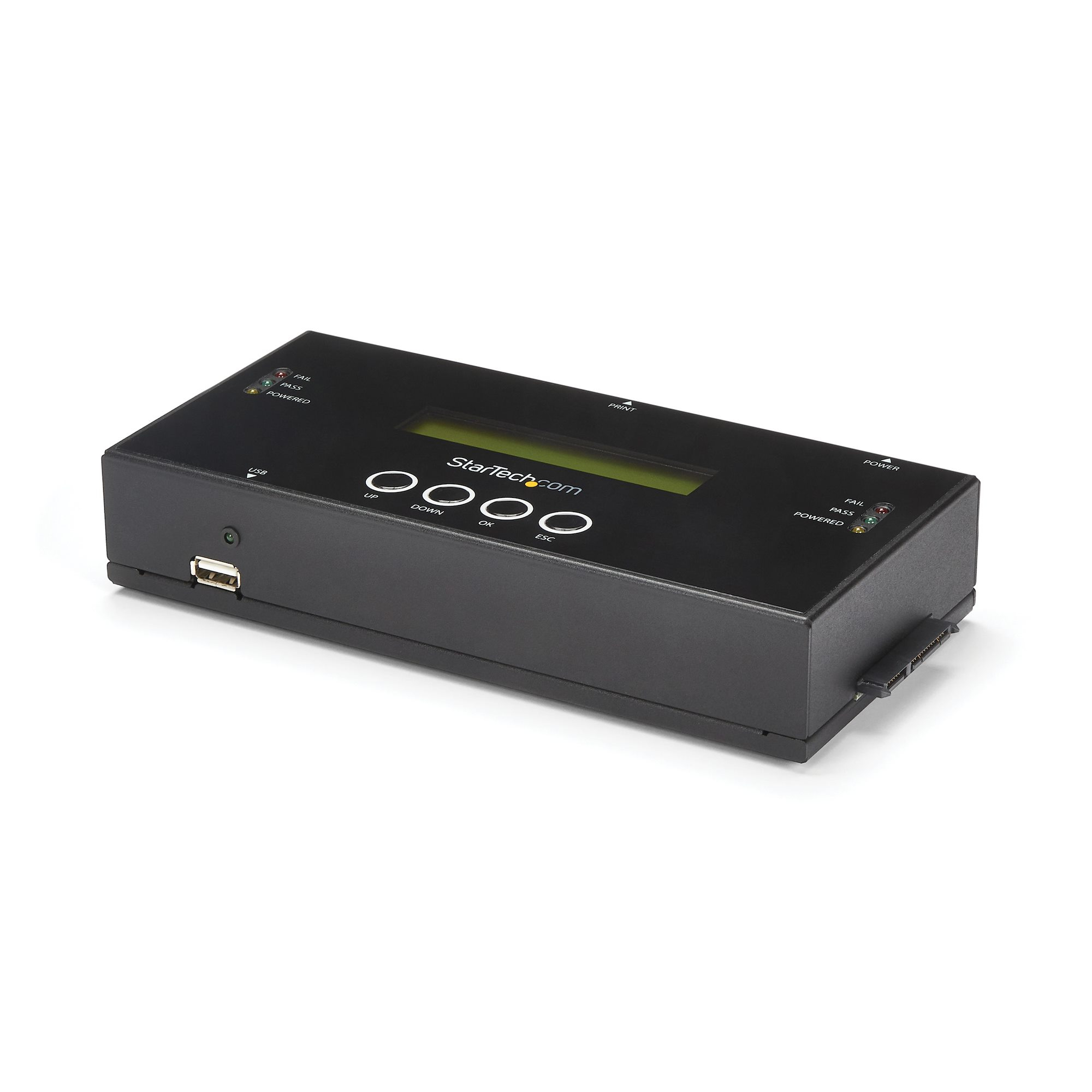 StarTech.com 1:1 Hard Drive Duplicator and Eraser for 2.5"/ 3.5" SATA (I/II/III) & SAS (I/II) HDD SSD StarTech.com 1:1 Hard Drive Duplicator and Eraser for 2.5"/ 3.5" SATA (I/II/III) & SAS (I/II) HDD SSD