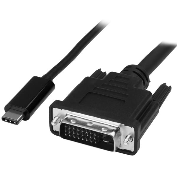 StarTech.com Câble adaptateur USB-C vers DVI-D de 1 m - 1920 x 1200 StarTech.com Câble adaptateur USB-C vers DVI-D de 1 m - 1920 x 1200
