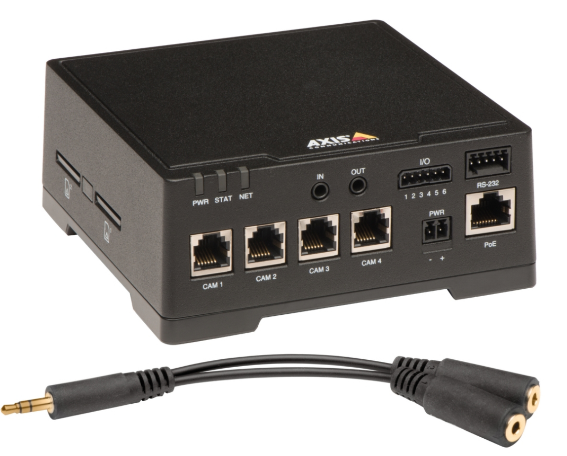 AXIS F44 Dual Audio Input Main Unit AXIS F44 Dual Audio Input Main Unit