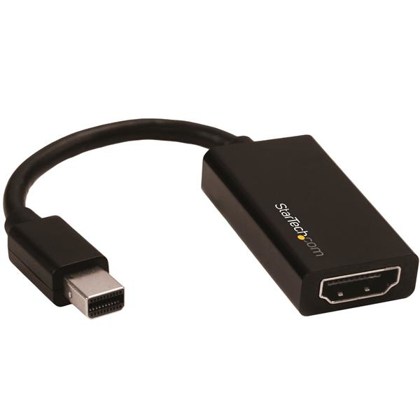 StarTech.com Adaptateur Mini DisplayPort vers HDMI - M/F - Ultra HD 4K 60 Hz - Noir StarTech.com Adaptateur Mini DisplayPort vers HDMI - M/F - Ultra HD 4K 60 Hz - Noir