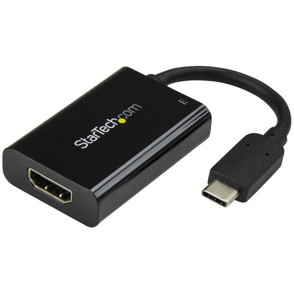 StarTech.com Adaptateur USB-C vers HDMI avec Power Delivery StarTech.com Adaptateur USB-C vers HDMI avec Power Delivery