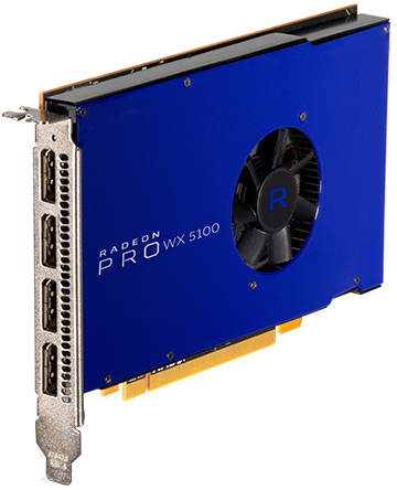 AMD Radeon Pro WX5100 AMD Radeon Pro WX5100