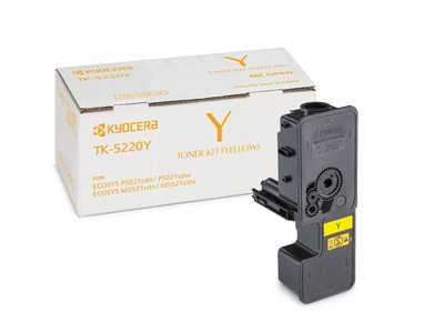 KYOCERA TK-5220Y Cartouche de toner 1 pièce(s) Original Jaune