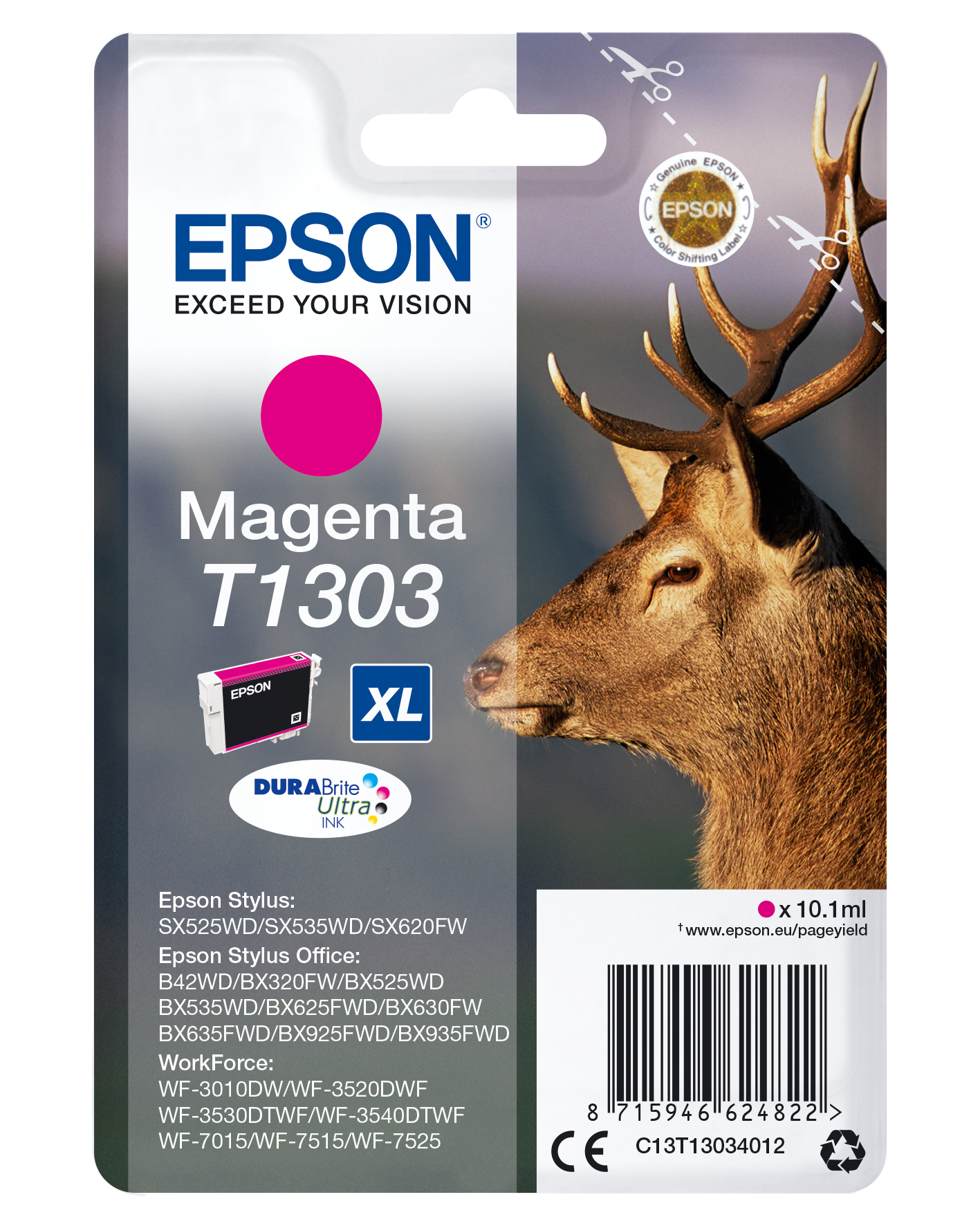INK CARTR DURABRITE MAGENTA INK CARTR DURABRITE MAGENTA