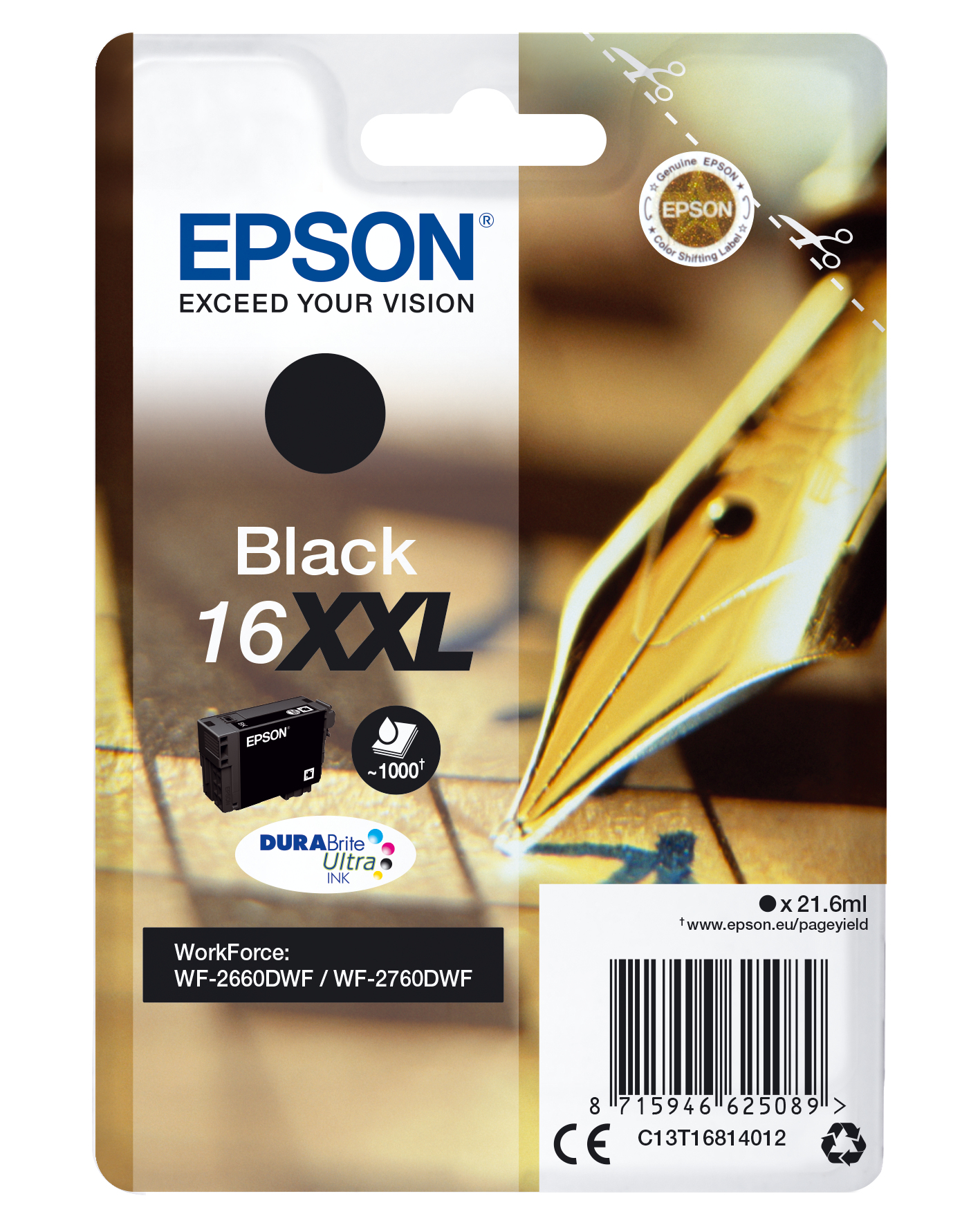 SinglepBlack16XXLDURABr.UltrInk SinglepBlack16XXLDURABr.UltrInk