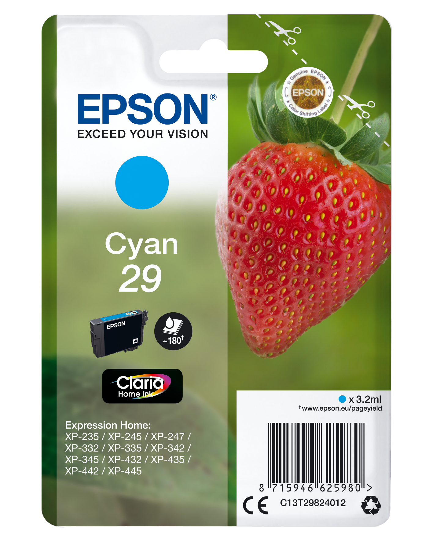 SGLPCK Cyan 29 Home Ink SGLPCK Cyan 29 Home Ink