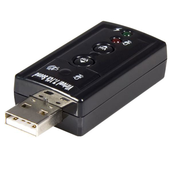StarTech.com Carte son externe USB vers audio stéréo avec contrôle de volume StarTech.com Carte son externe USB vers audio stéréo avec contrôle de volume