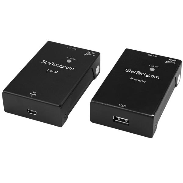 StarTech.com Extendeur Ethernet 1 port USB sur Cat5/Cat6 - jusqu'à 40 m StarTech.com Extendeur Ethernet 1 port USB sur Cat5/Cat6 - jusqu'à 40 m
