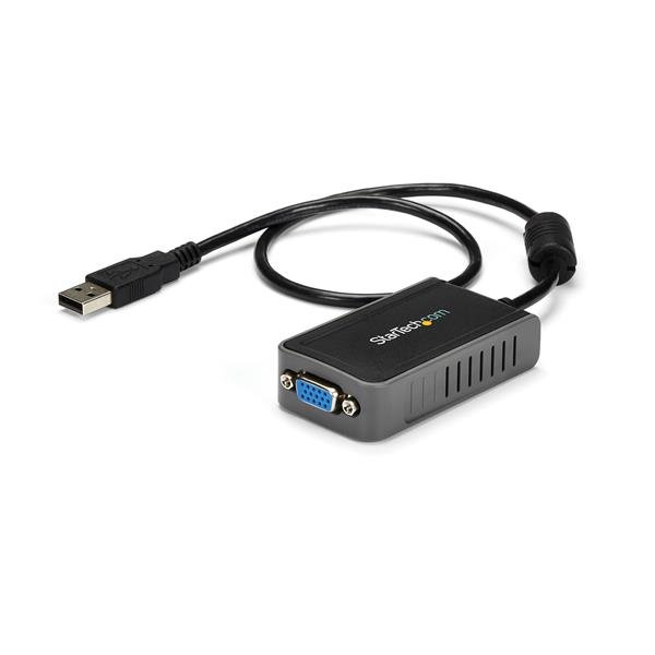 StarTech.com Adaptateur / Convertisseur vidéo USB 2.0 vers VGA HD15 StarTech.com Adaptateur / Convertisseur vidéo USB 2.0 vers VGA HD15