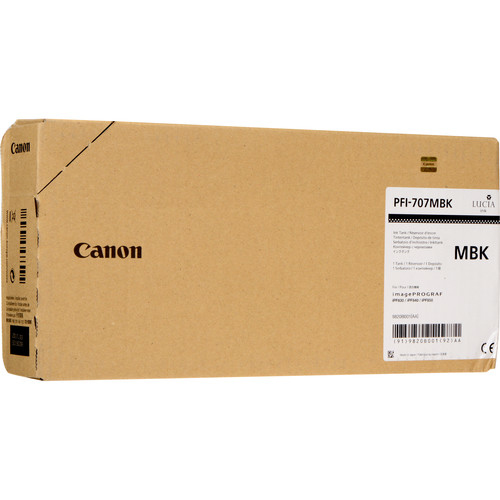Ink Tank Matte Black PFI-707 MBK 700 ml Ink Tank Matte Black PFI-707 MBK 700 ml
