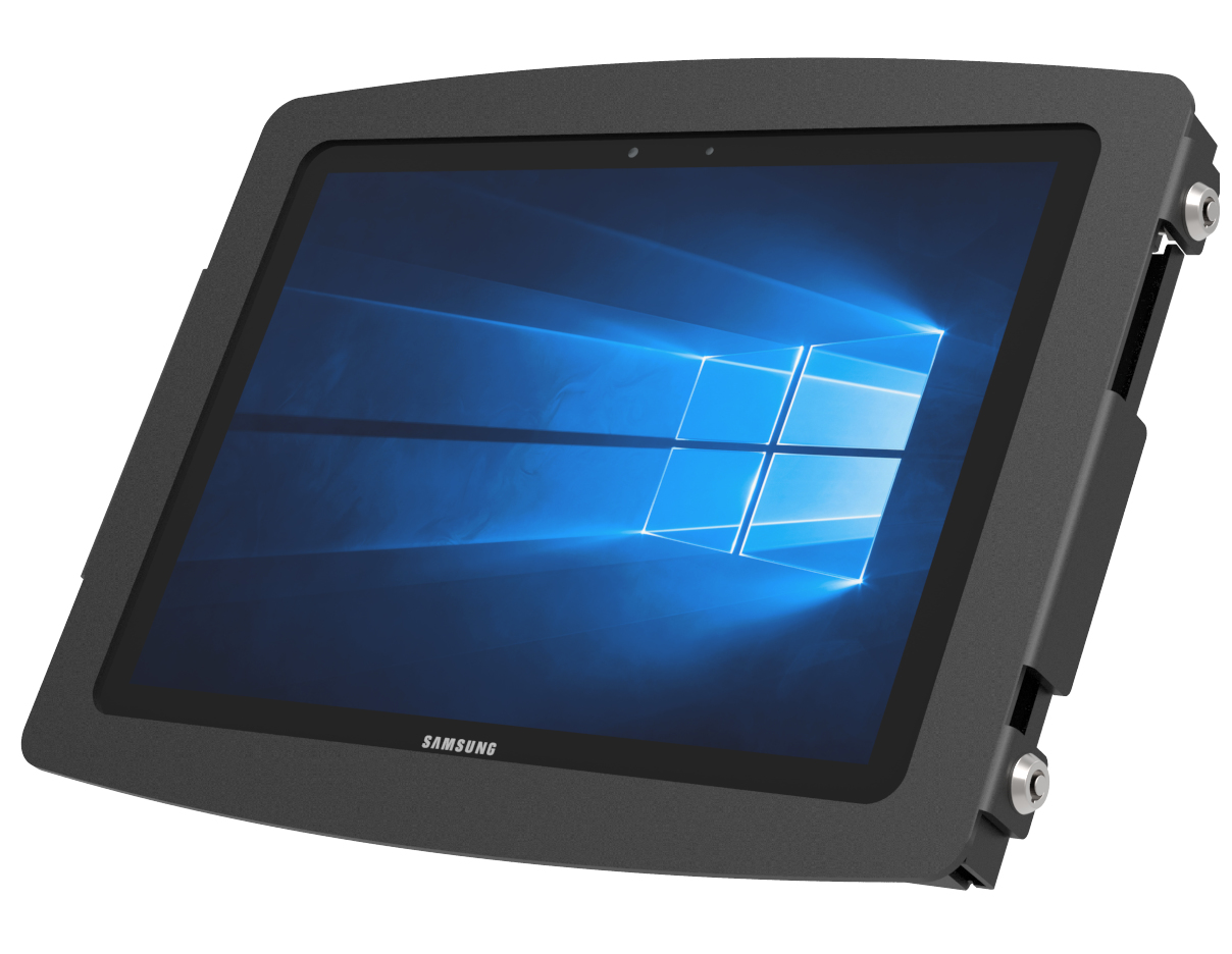 Compulocks Surface Pro 7 / Galaxy Tab Pro S Enclosure Wall Mount Tablet Frame Compulocks Surface Pro 7 / Galaxy Tab Pro S Enclosure Wall Mount Tablet Frame