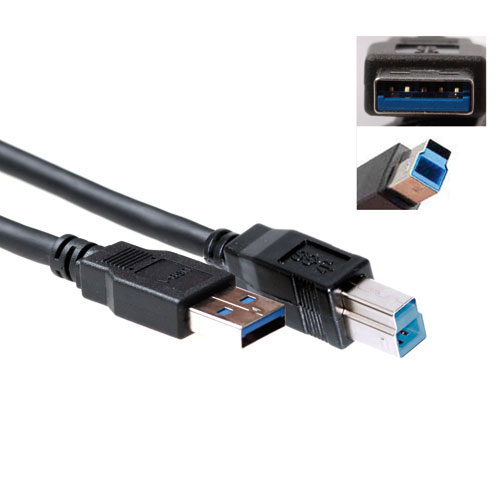 ACT SB0003 câble USB 3 m USB 3.2 Gen 1 (3.1 Gen 1) USB A USB B Noir ACT SB0003 câble USB 3 m USB 3.2 Gen 1 (3.1 Gen 1) USB A USB B Noir