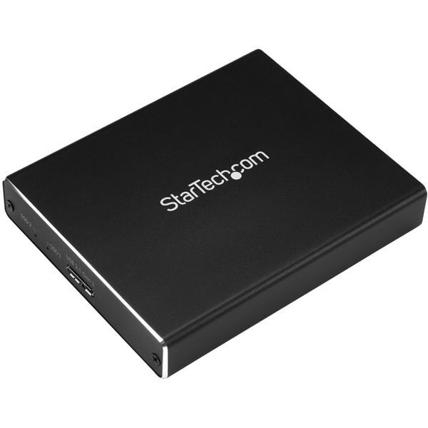 StarTech.com Boîtier USB 3.1 (10 Gb/s) dual slot pour SSD M.2 SATA avec RAID