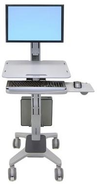 Ergotron WorkFit-C Single LD Sit-Stand Workstation Ergotron WorkFit-C Single LD Sit-Stand Workstation