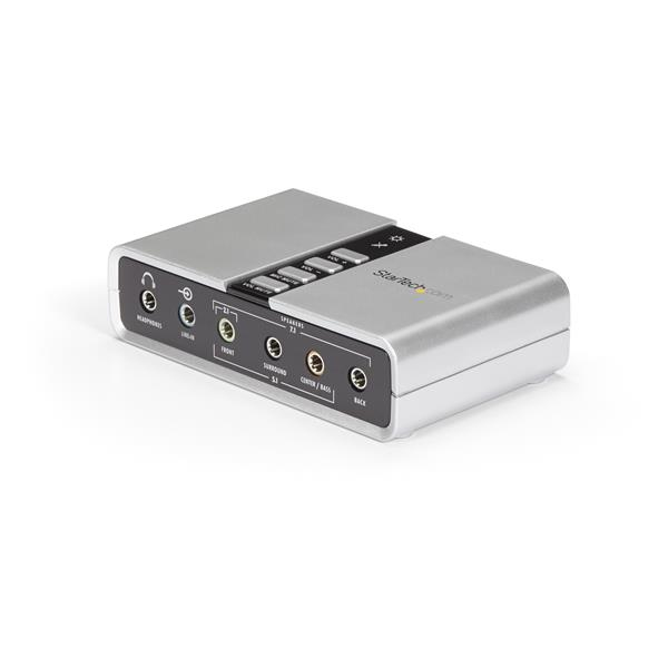StarTech.com Adaptateur audio USB 7.1 avec audio numérique SPDIF StarTech.com Adaptateur audio USB 7.1 avec audio numérique SPDIF