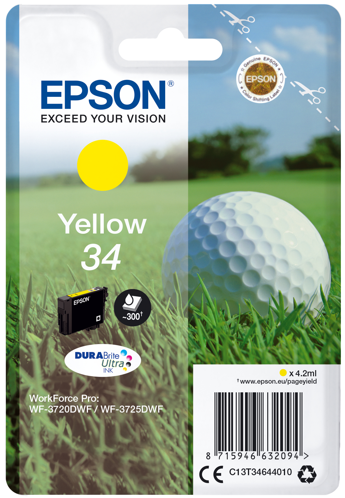 Singlepack Yellow 34 Singlepack Yellow 34