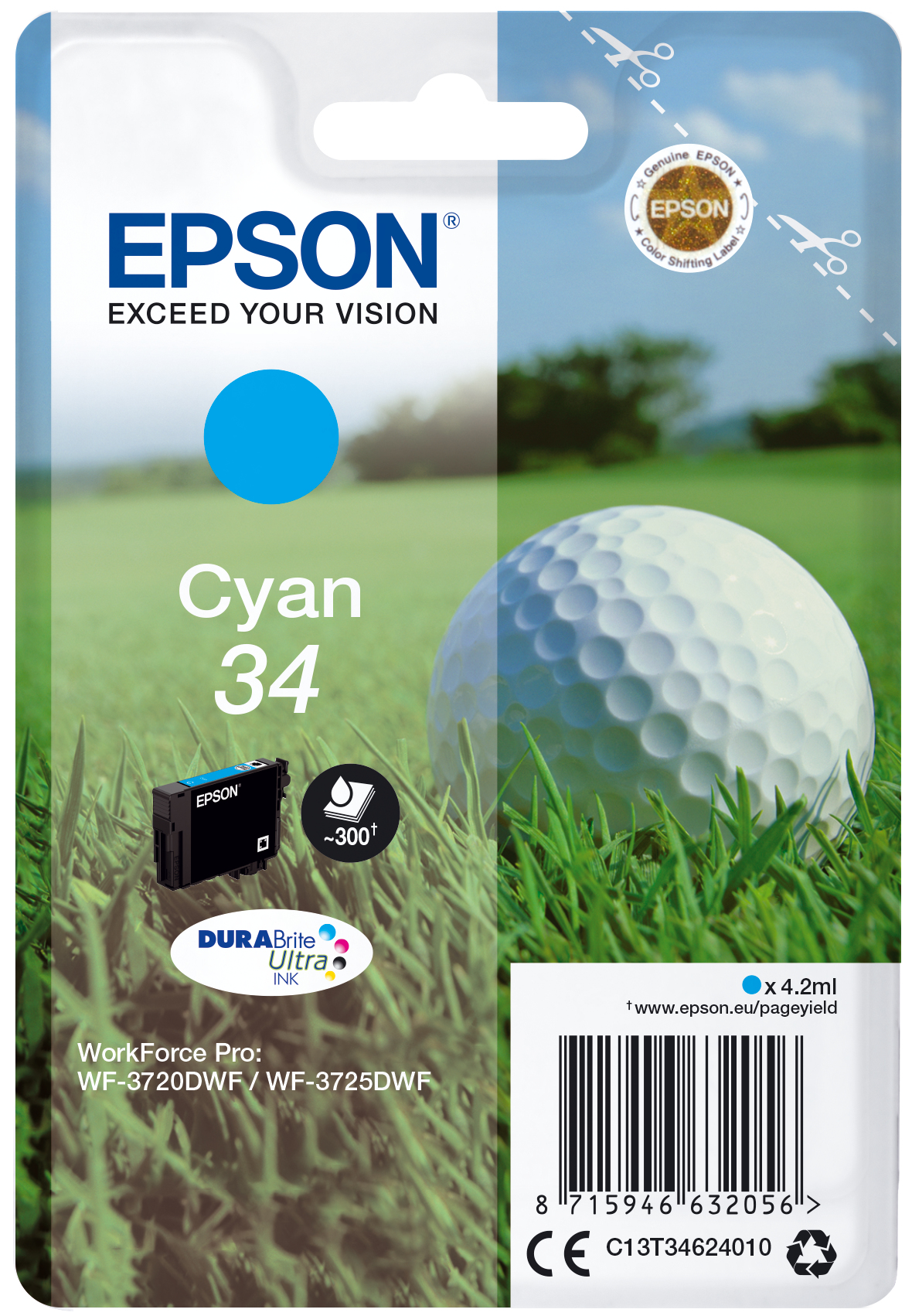 Singlepack Cyan 34 Singlepack Cyan 34