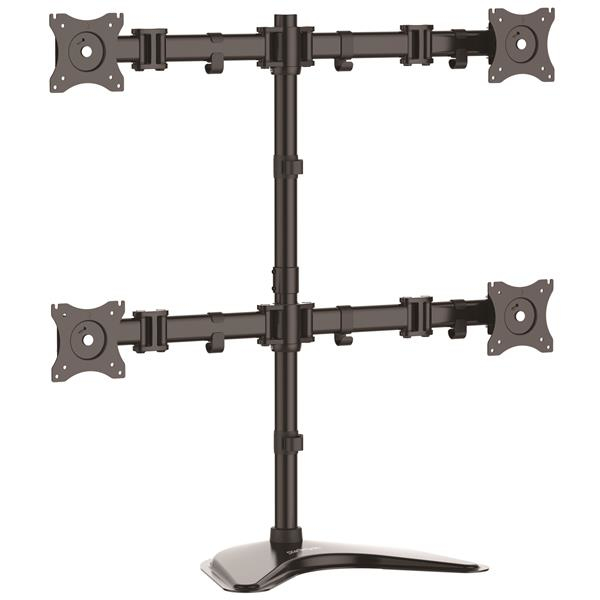 StarTech.com Support de bureau articulé pour quatre écrans à fixation VESA jusqu'à 27" StarTech.com Support de bureau articulé pour quatre écrans à fixation VESA jusqu'à 27"