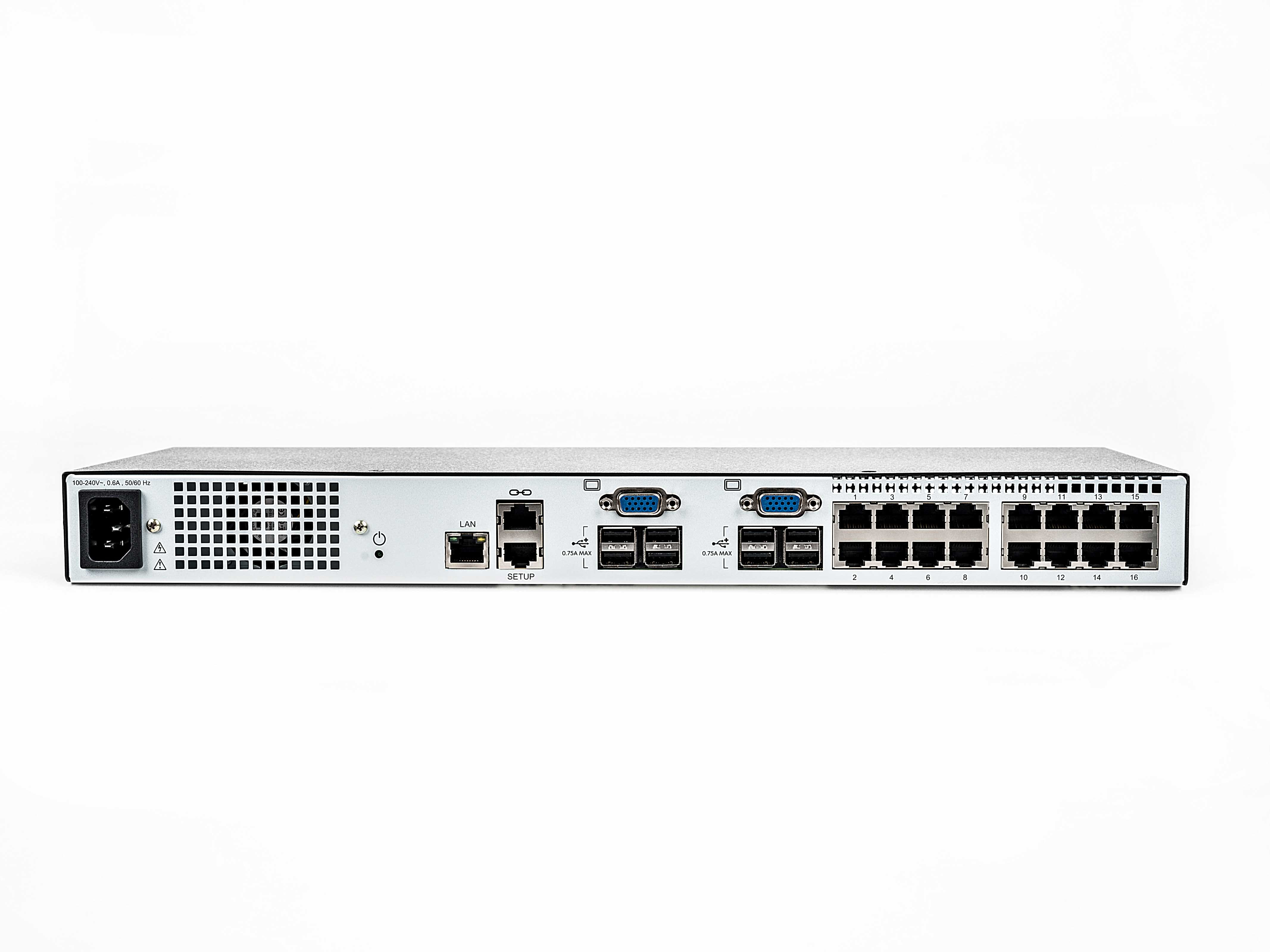 2x16 CAT5 digital KVM switch
