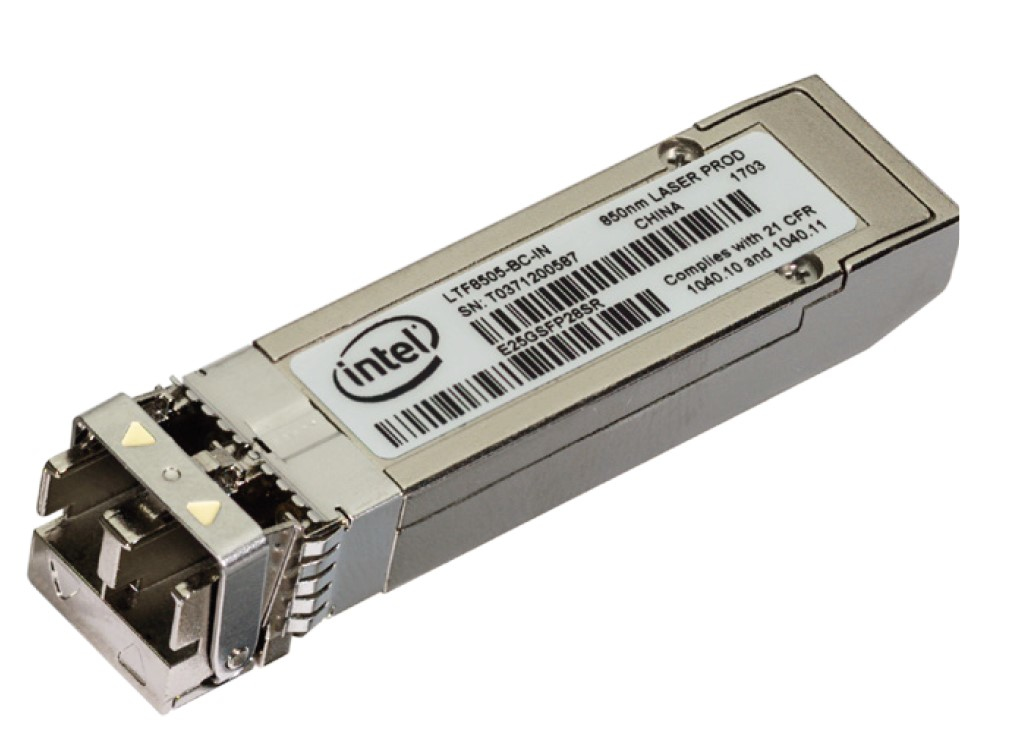 Intel Ethernet SFP28 Optics Intel Ethernet SFP28 Optics