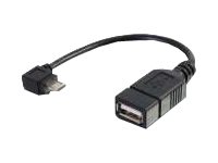 C2G Mobile Device USB Micro-B to USB Device OTG Adapter Cable