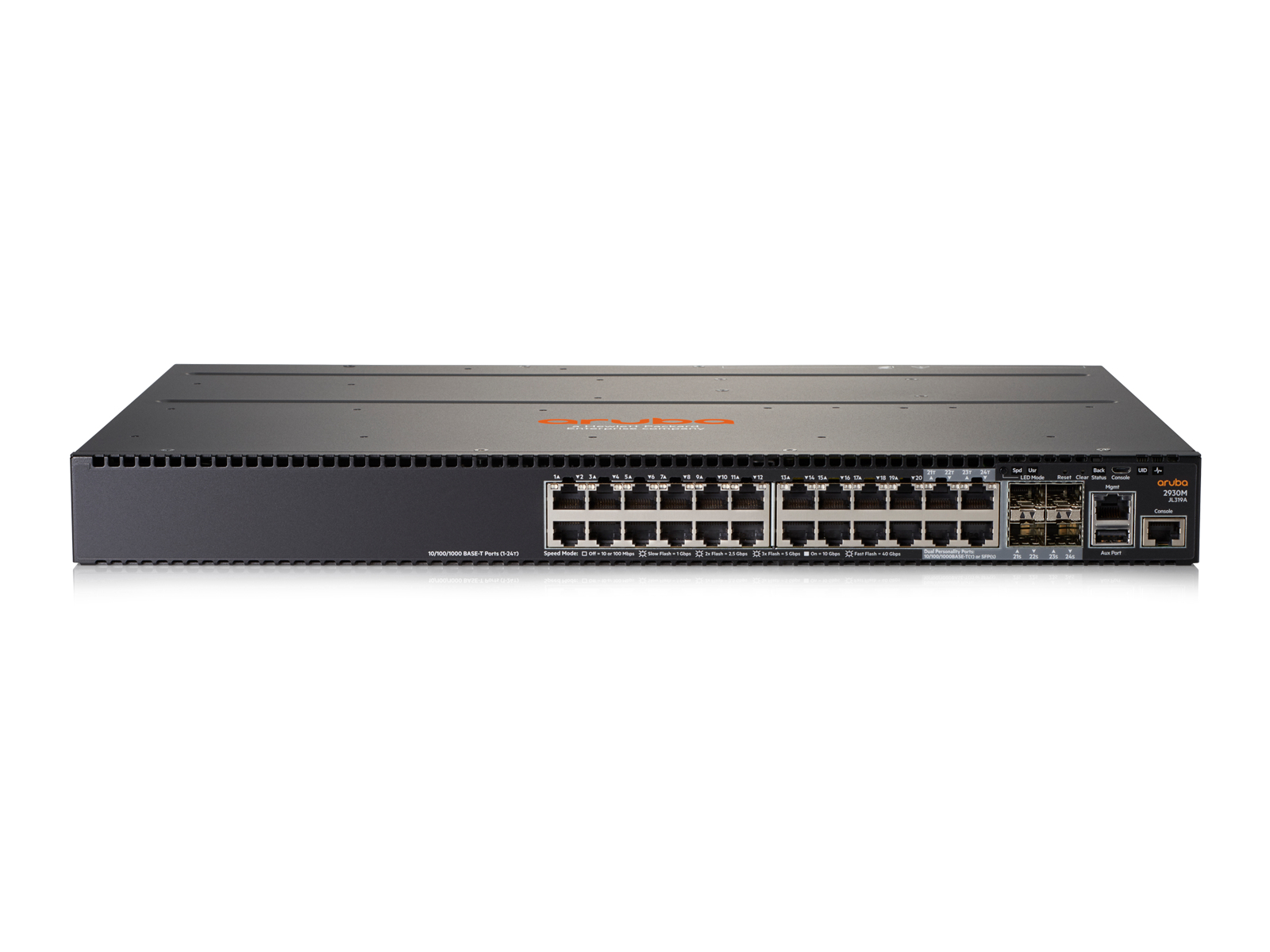 HPE Aruba 2930M 24G 1-Slot HPE Aruba 2930M 24G 1-Slot