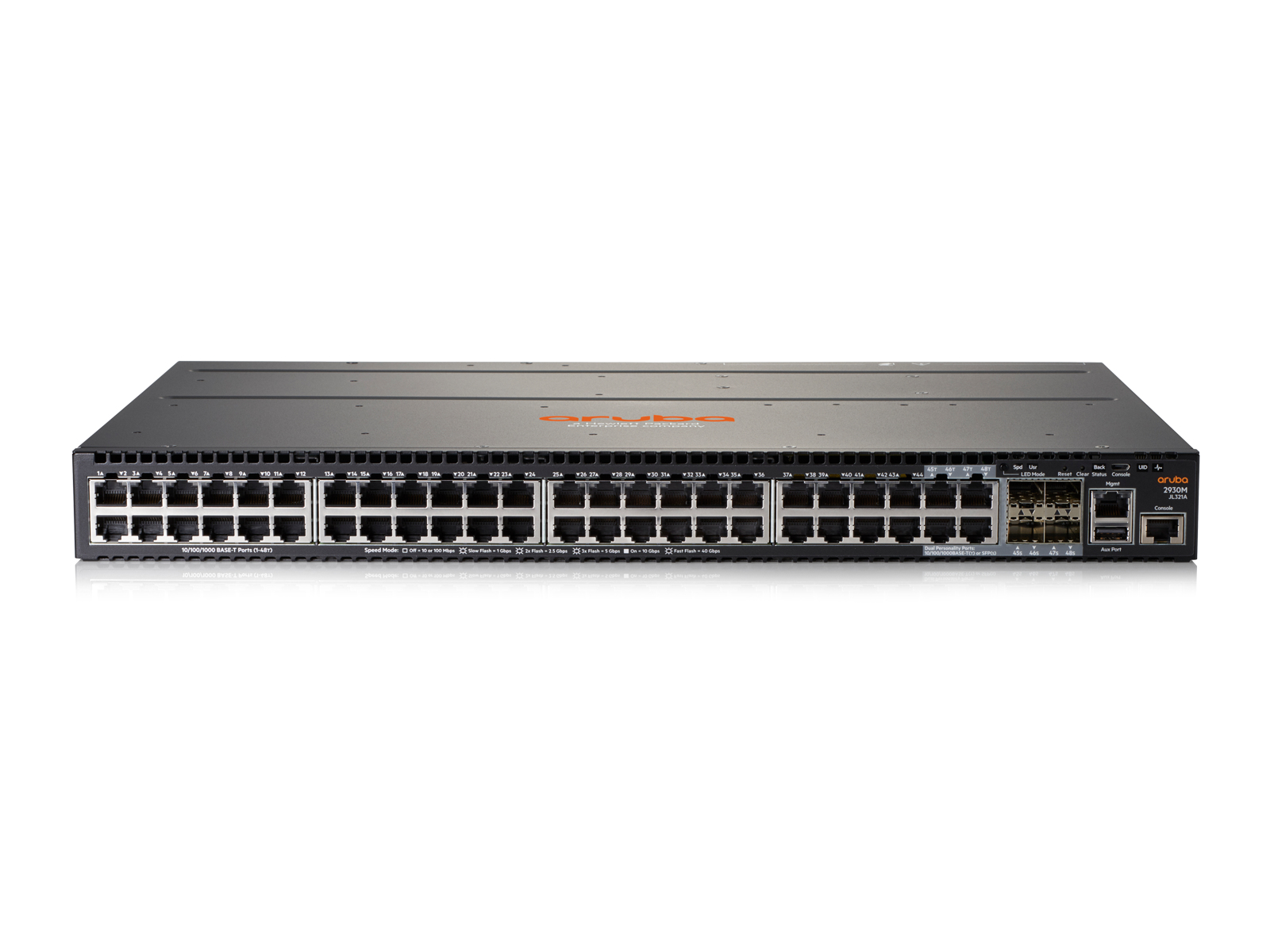 HPE Aruba 2930M 48G 1-Slot HPE Aruba 2930M 48G 1-Slot