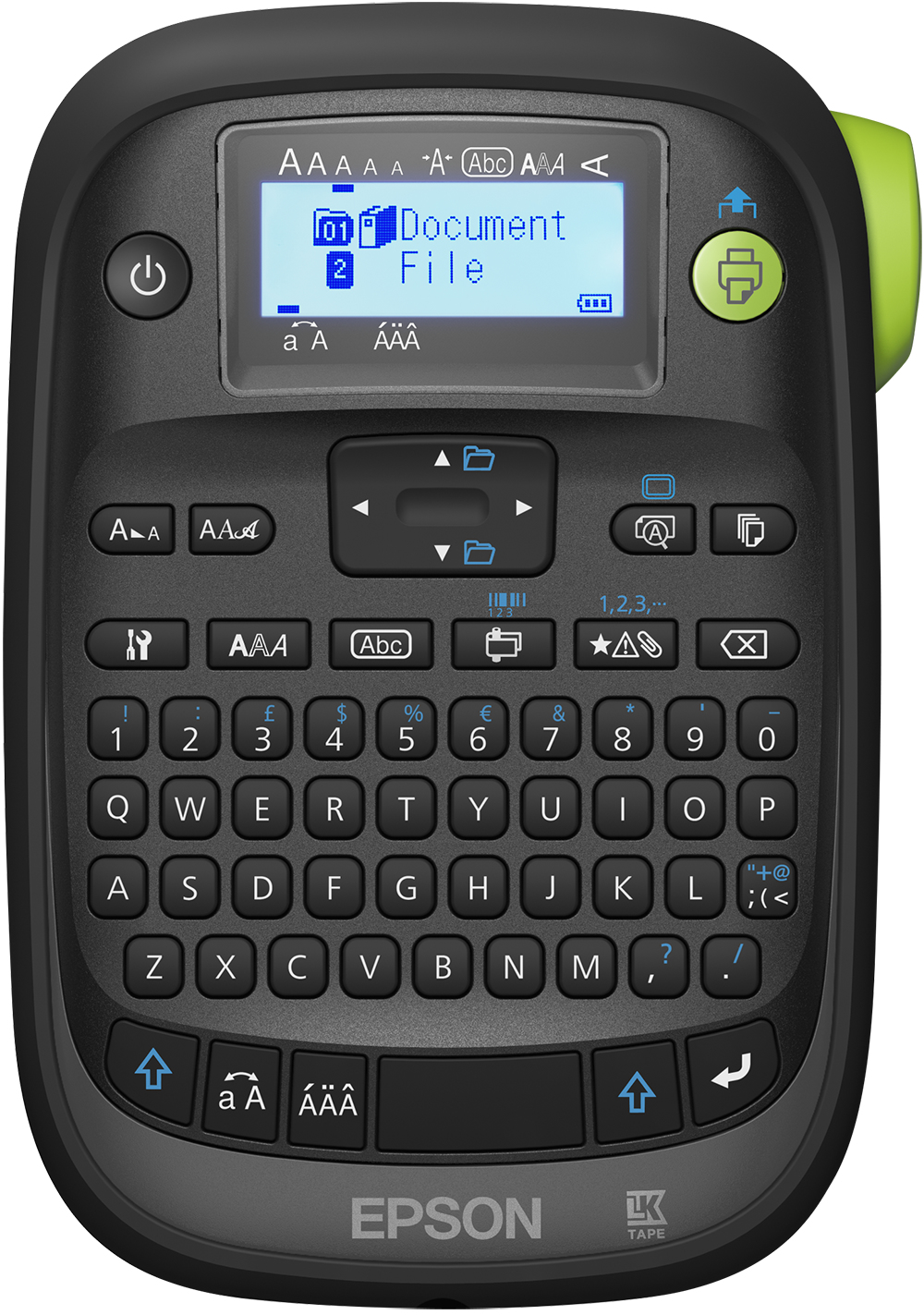 Epson LabelWorks LW-K400VP imprimante pour étiquettes Transfert thermique 180 x 180 DPI 6 mm/sec QWERTY Epson LabelWorks LW-K400VP imprimante pour étiquettes Transfert thermique 180 x 180 DPI 6 mm/sec QWERTY