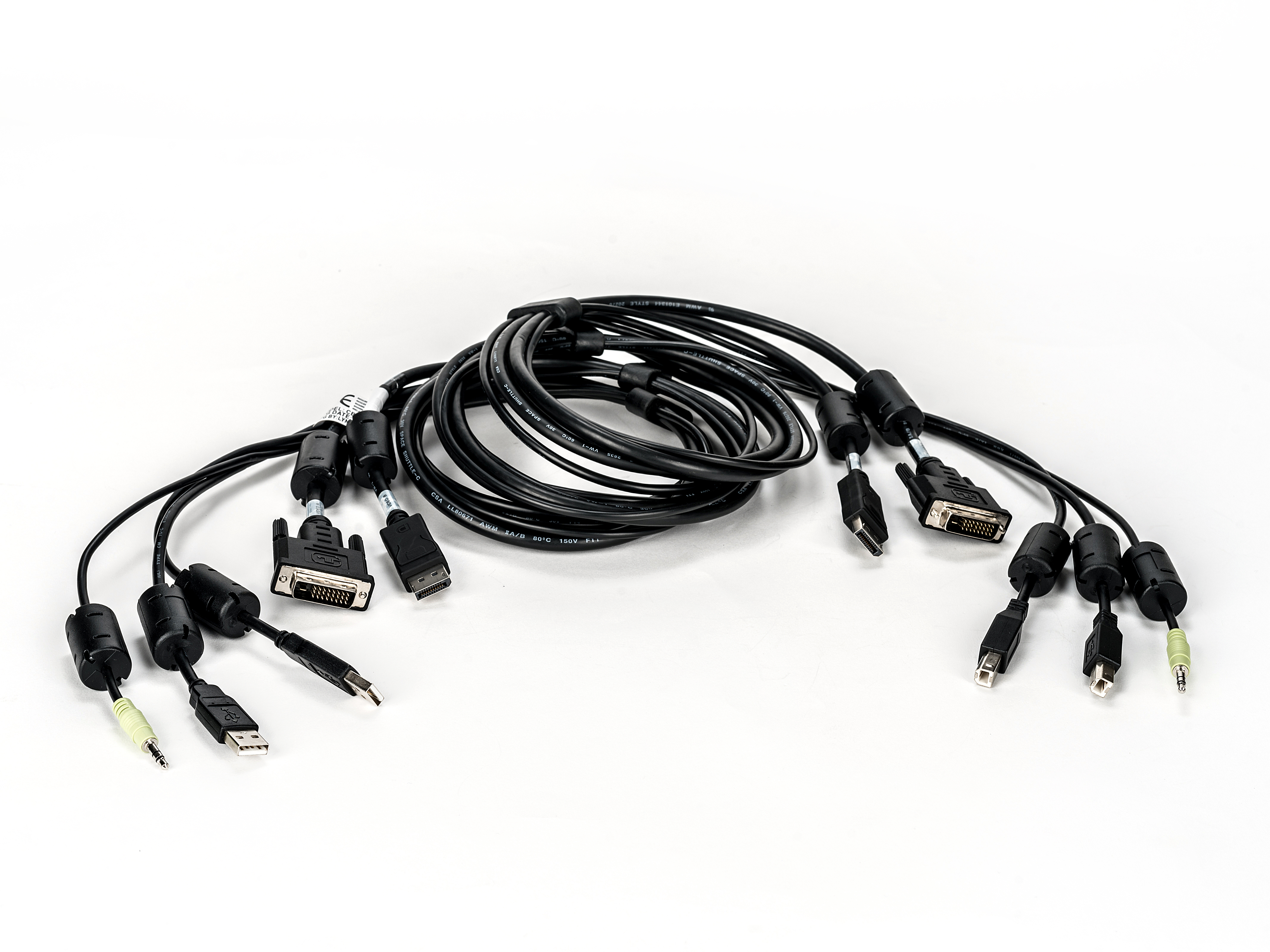 CABLE 1 DVI-D/1 DIST/2 USB/1 AUDIO 6FT CABLE 1 DVI-D/1 DIST/2 USB/1 AUDIO 6FT