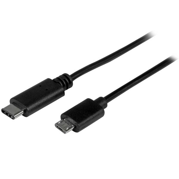 StarTech.com Câble USB-C vers Micro-B de 50 cm - M/M - USB 2.0 StarTech.com Câble USB-C vers Micro-B de 50 cm - M/M - USB 2.0