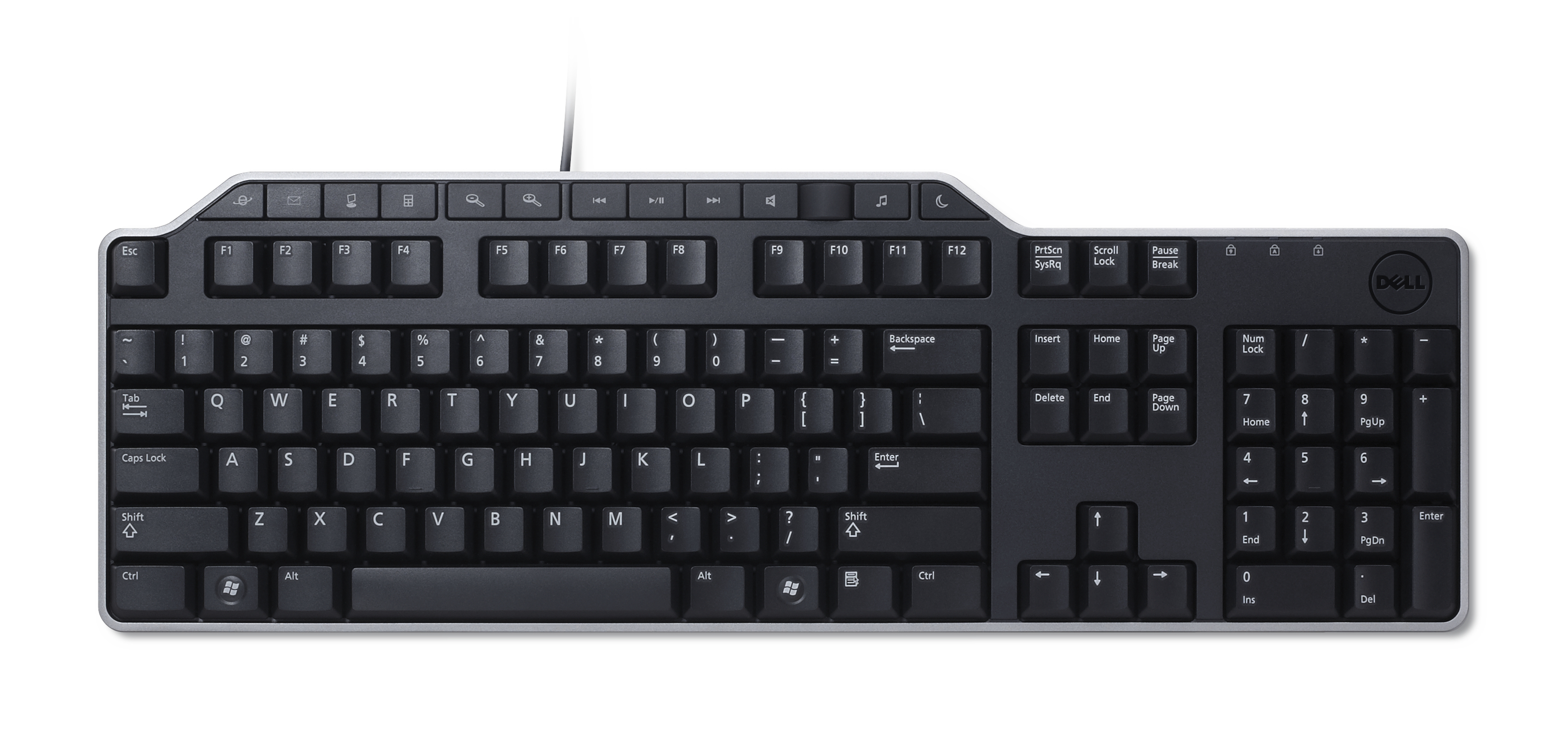 DELL KB522 clavier USB QWERTZ Allemand Noir DELL KB522 clavier USB QWERTZ Allemand Noir