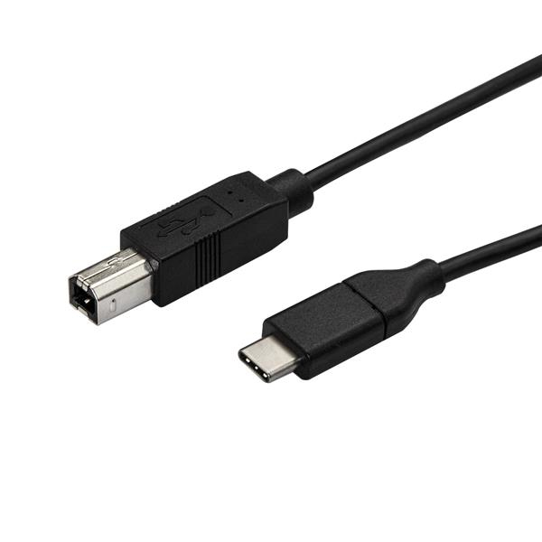 StarTech.com Câble USB-C vers USB-B de 3 m pour imprimante - USB 2.0 StarTech.com Câble USB-C vers USB-B de 3 m pour imprimante - USB 2.0
