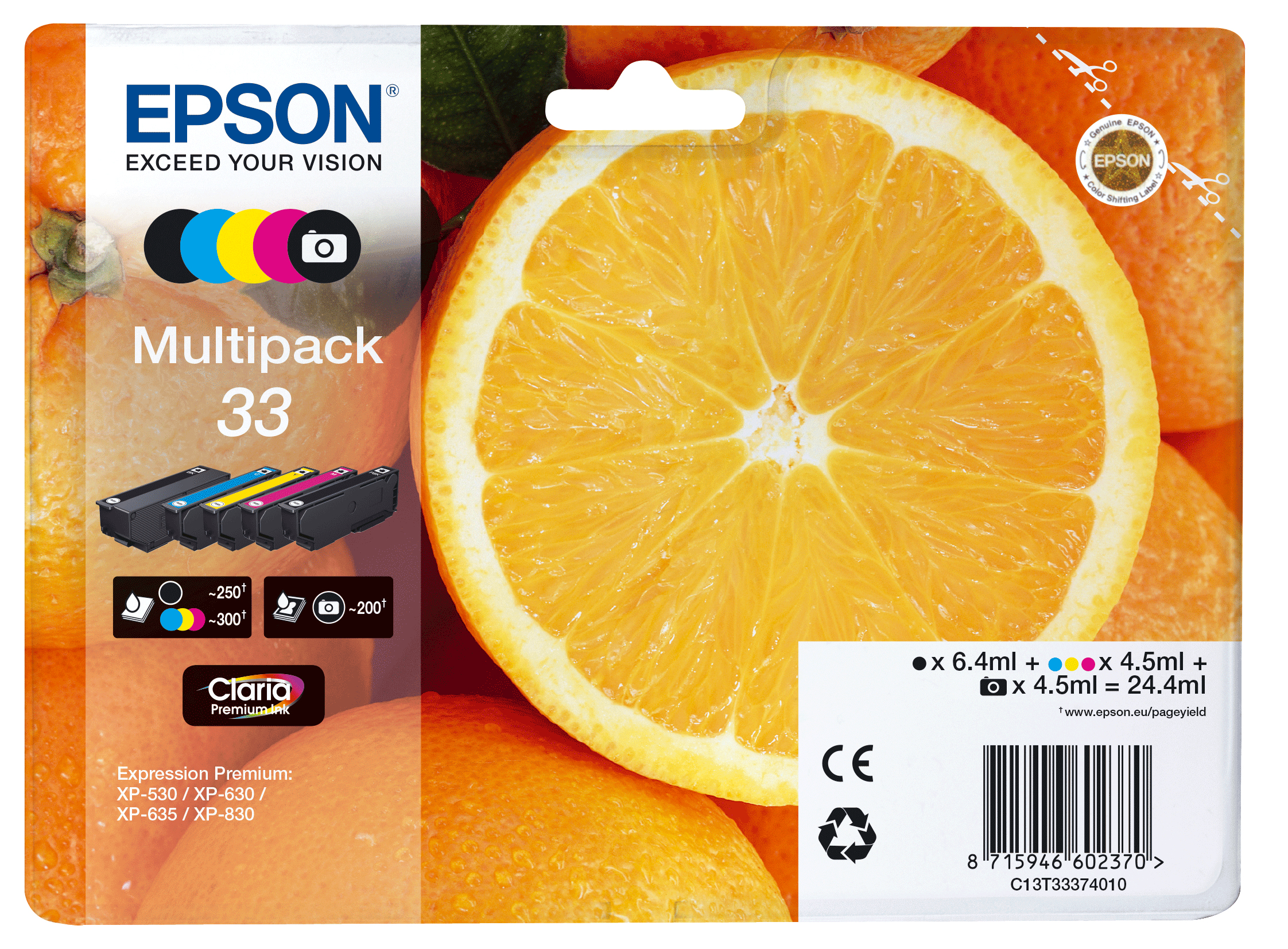Epson 33 Multipack Epson 33 Multipack