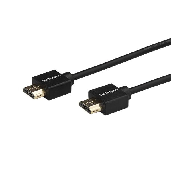 StarTech.com HDMM2MLP câble HDMI 2 m HDMI Type A (Standard) Noir StarTech.com HDMM2MLP câble HDMI 2 m HDMI Type A (Standard) Noir