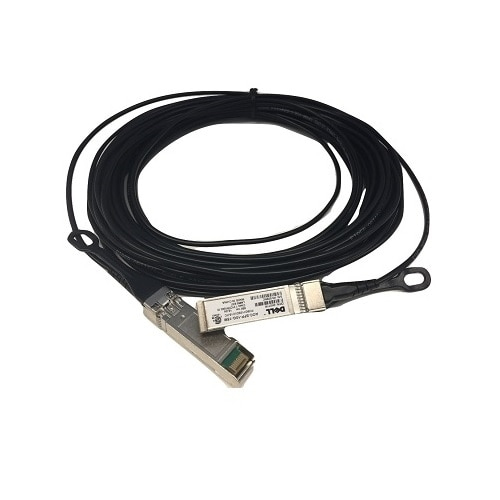 DELL 470-ABLZ câble de fibre optique 3 m SFP+ Noir DELL 470-ABLZ câble de fibre optique 3 m SFP+ Noir