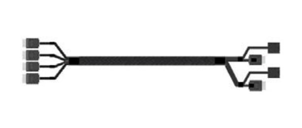 Intel A2U4PSWCXCXK2 adaptateur et connecteur de câbles OCuLink SFF-8611 Noir Intel A2U4PSWCXCXK2 adaptateur et connecteur de câbles OCuLink SFF-8611 Noir
