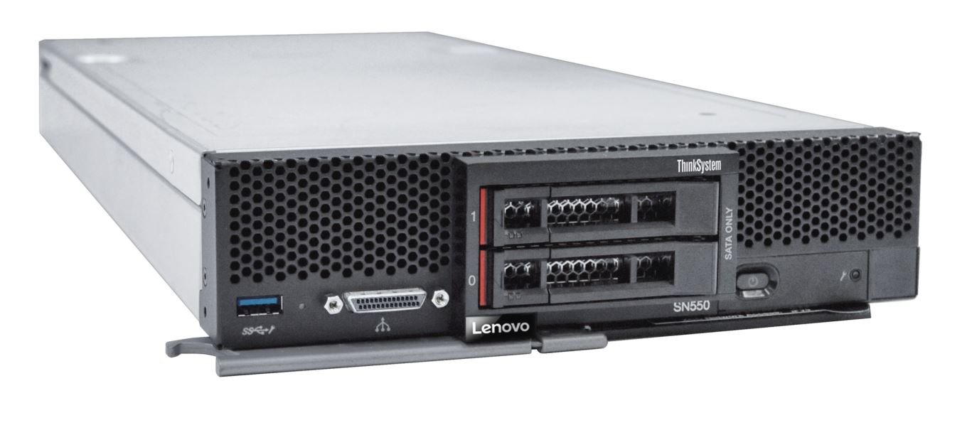 Lenovo ThinkSystem SN550 serveur 2,1 GHz 32 Go Intel® Xeon® Silver DDR4-SDRAM