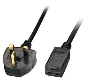 Power Cord. 250VAC 10A BS1363 Plug (13 A Power Cord. 250VAC 10A BS1363 Plug (13 A