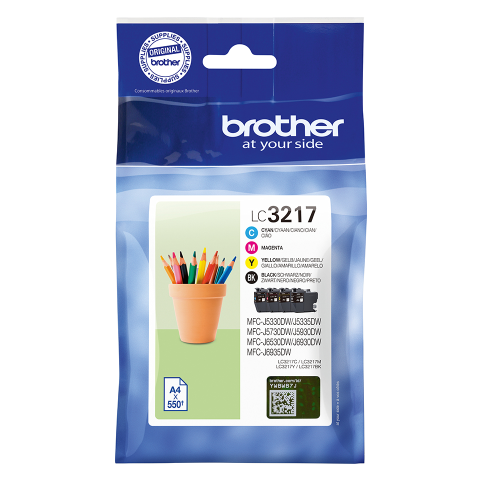 Brother LC3217 Value Pack