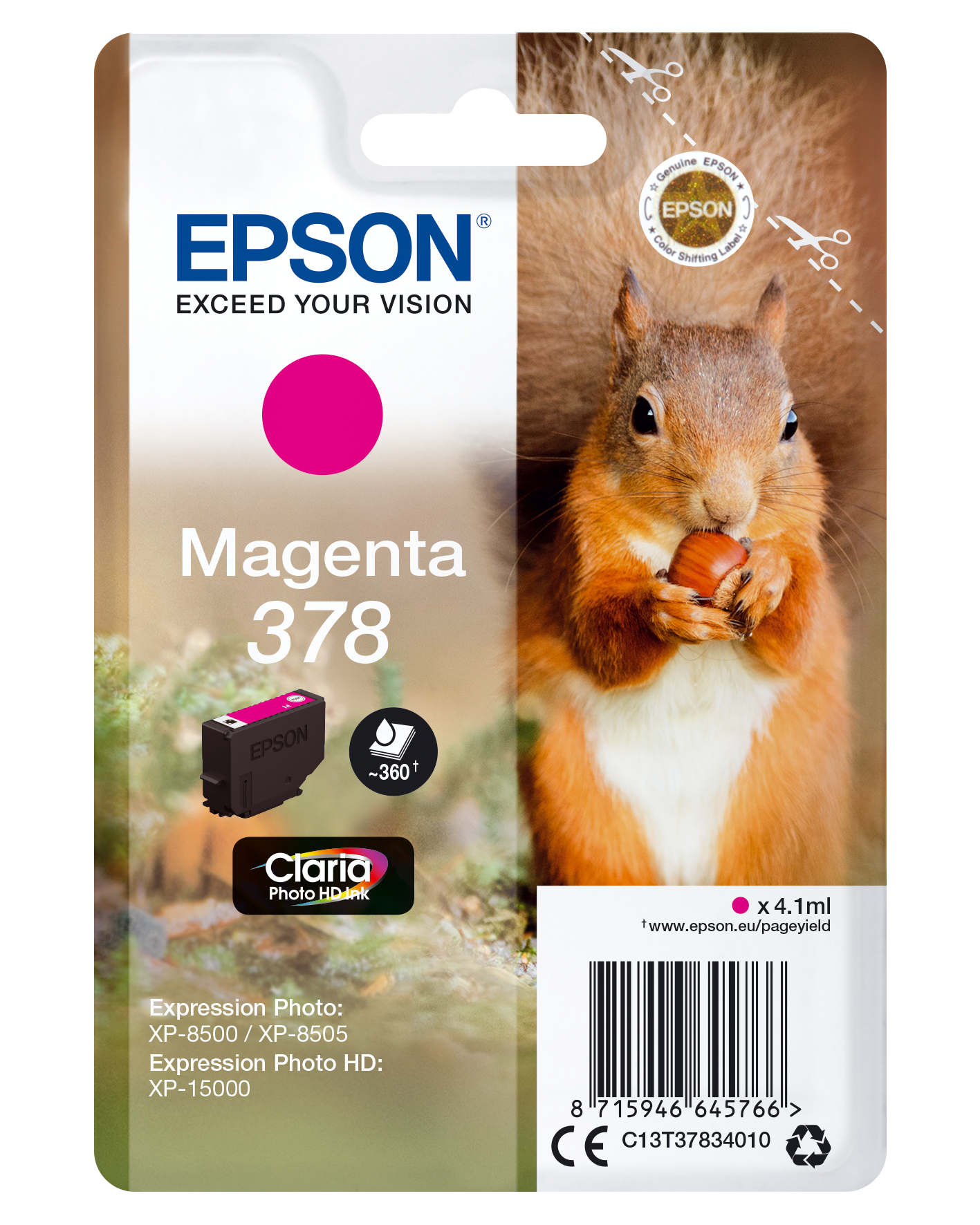 Singlepack Magenta 378 Singlepack Magenta 378