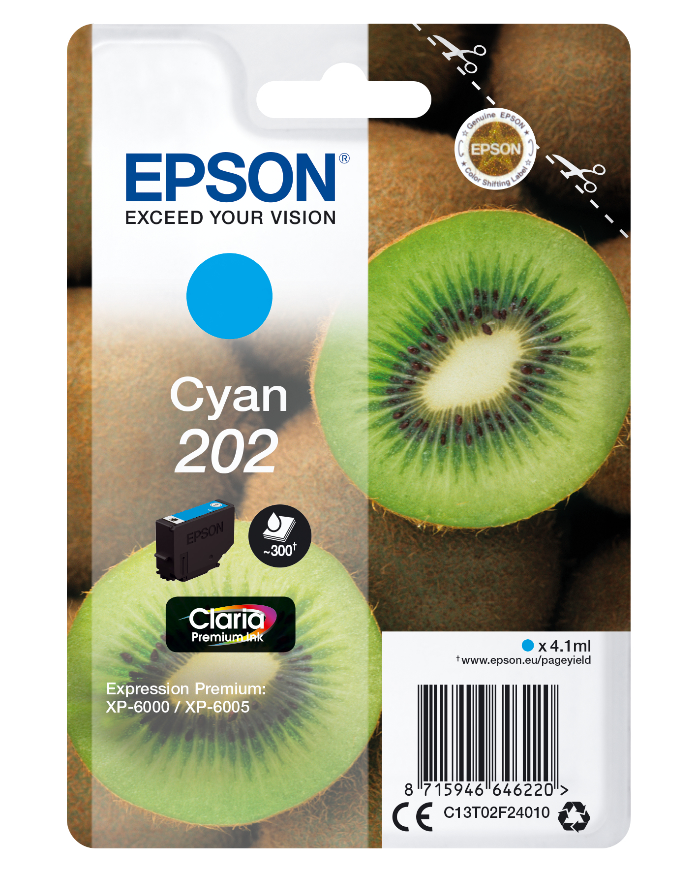 Singlepack Cyan 202 Singlepack Cyan 202