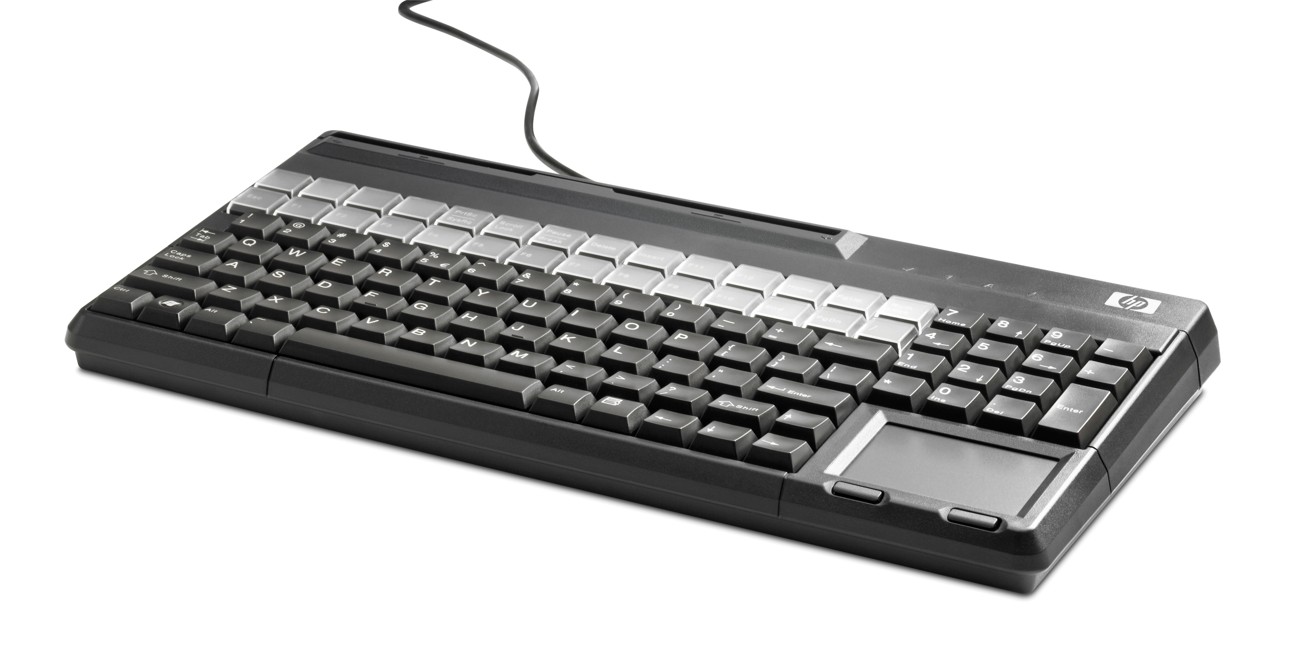 HP POS Keyboard with Magnetic Stripe Reader