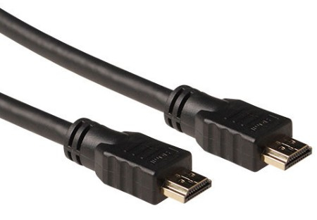 ACT AK3900 câble HDMI 0,5 m HDMI Type A (Standard) Noir