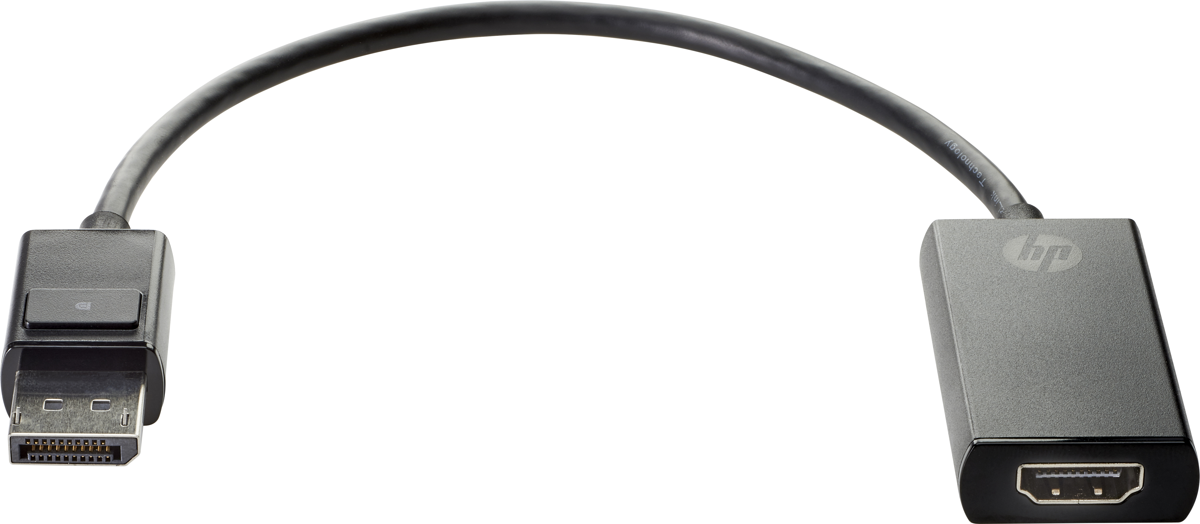 HP 2JA63AA câble vidéo et adaptateur DisplayPort HDMI Type A (Standard) Noir HP 2JA63AA câble vidéo et adaptateur DisplayPort HDMI Type A (Standard) Noir