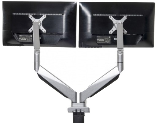 BakkerElkhuizen Smart Office 11 Single Monitor Arm Clamp + Bolt Through BakkerElkhuizen Smart Office 11 Single Monitor Arm Clamp + Bolt Through
