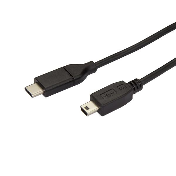 StarTech.com Câble USB 2.0 Type-C vers Mini-B de 2 m StarTech.com Câble USB 2.0 Type-C vers Mini-B de 2 m